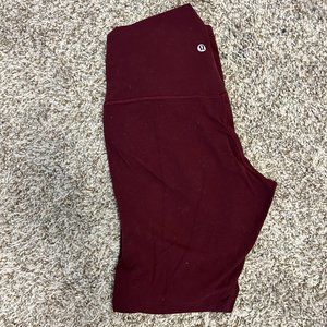 lululemon - women's align 28 inch maroon